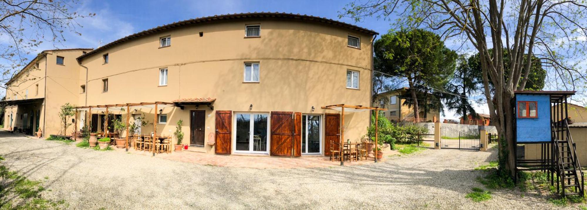 Ferienwohnung La Tonnaia Lari Exterior foto