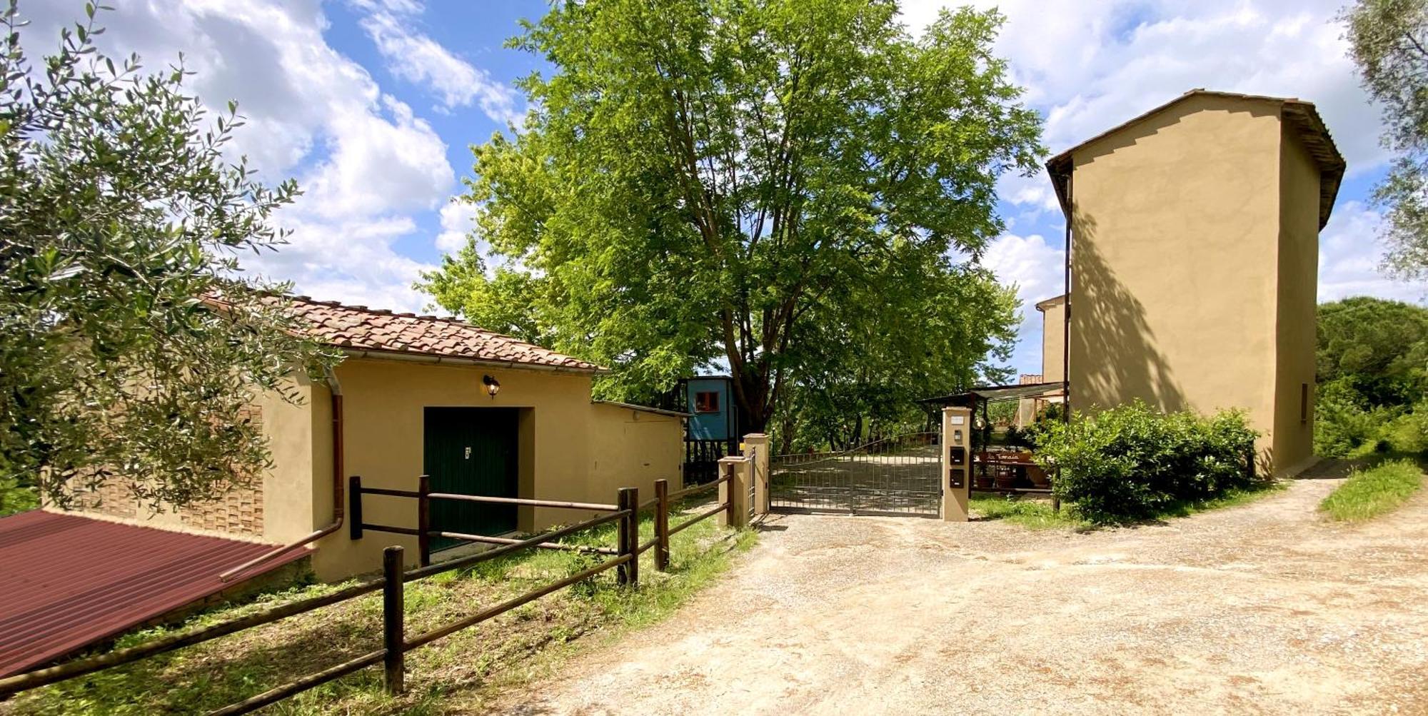 Ferienwohnung La Tonnaia Lari Exterior foto